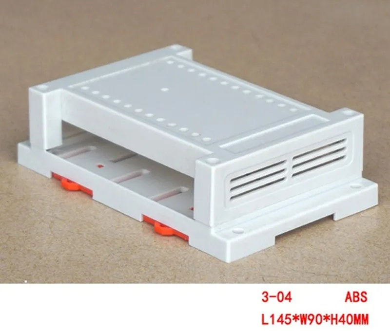 Din рейка пластиковый корпус прибор чехол проводка ПЛК промышленный блок