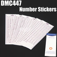 dmc447 stickers for 5d diamond painting kits moasic embroidery accessories cross stitch kits dropshipping