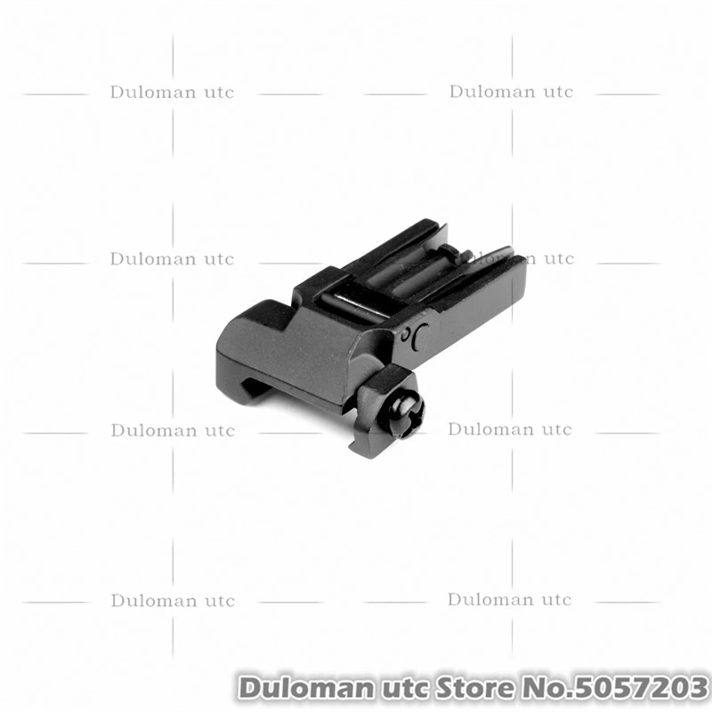 Duloman utc KAC M4 складной передний и задний прицел Набор Тактический PDW/SR25 передний складной и 200-600 м откидной задний прицел