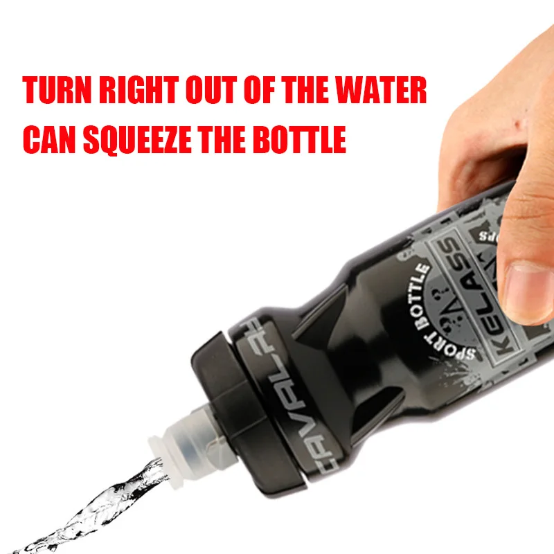 Дорожный велосипед чайник из полипропилена 610 мл вместительная пластиковая