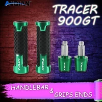 logo whit tracer900gt for tracer 900gt all year motorcycle cnc handlebar grips and handlebar grips ends accessories