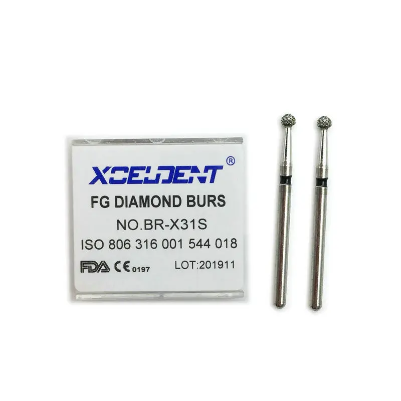 10 шт./кор. стоматологических алмазных боров (сверла стоматологические боры Dia для