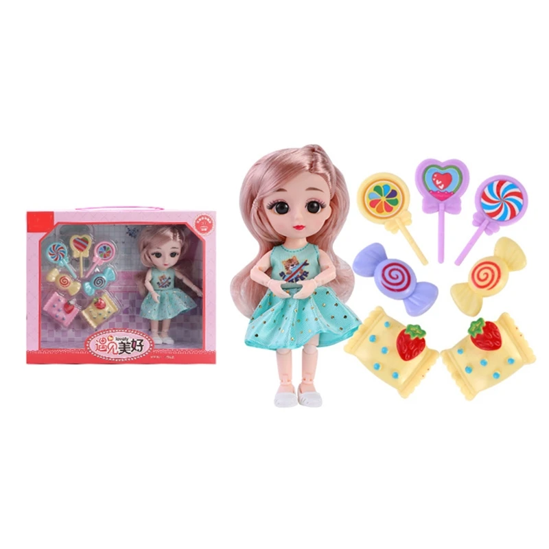 2021 New Doll & Dollhouse Accessories Miniature Furniture Set Simulation Role Play Toy Girls Favorite Interactive Pretend | Игрушки и