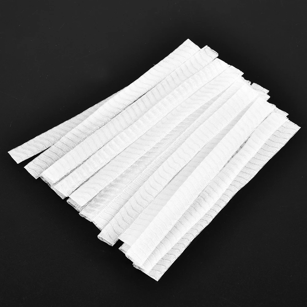 

20 Pcs Make Up Brushes Guards Convenient Brochas Maquillaje Tool Mesh Flexible Net Protectors Cover Sheath Beauty White Cosmetic