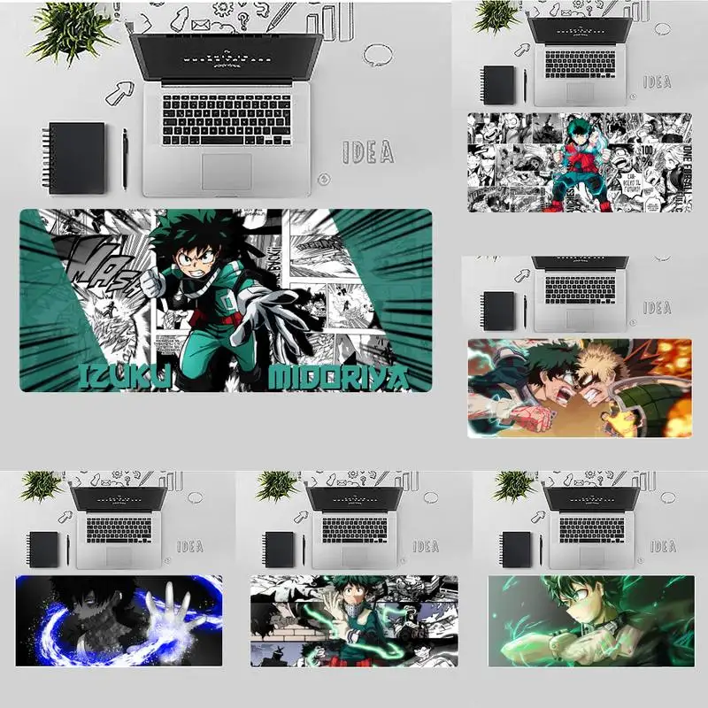 

My Hero Academia anime DIY Design Pattern Game mousepad X XL XXL Non-slip Cushion Thickness 2mm