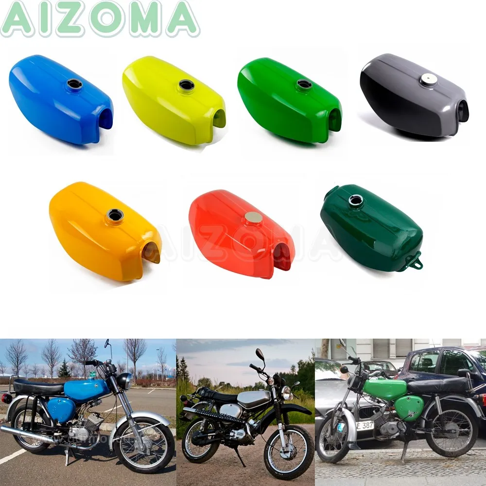 Мотоцикл S50 S51 S70 стальной банановый газовый топливный бак для Simson Все годы S 50/51/70