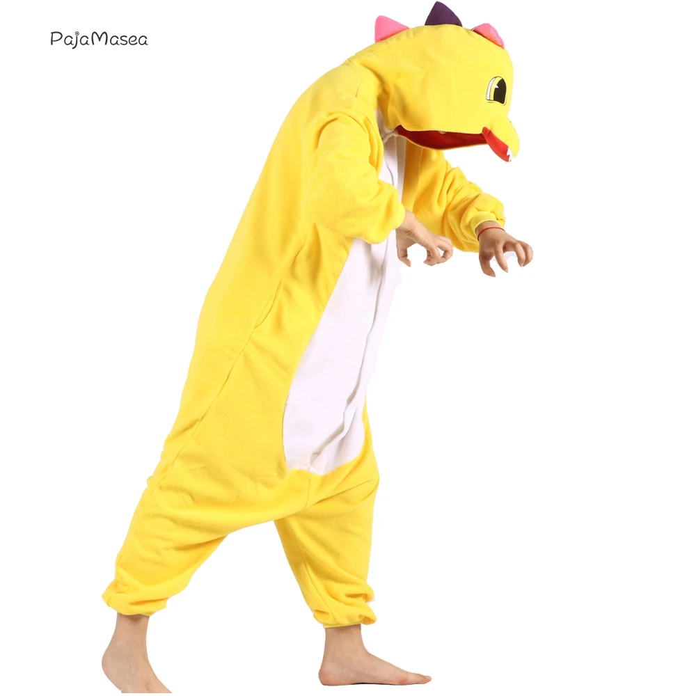 Пижама-комбинезон для мужчин и женщин Слитная с разноцветными мультяшными