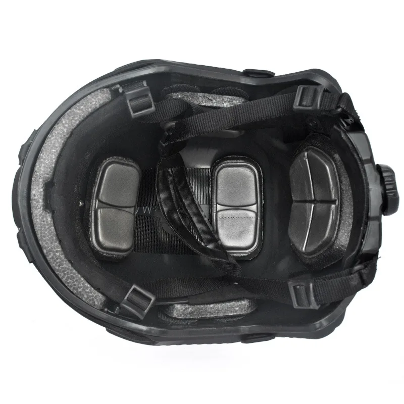 Шлем для страйкбола пейнтбола быстрый скачок регулируемый размер MH тактический