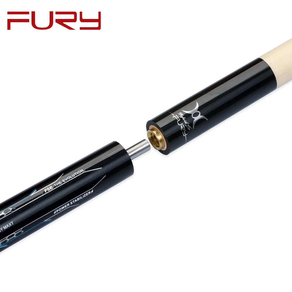 Фурия бильярдный удар кий FS PB X113mm наконечник профессиональный палка черные туфли