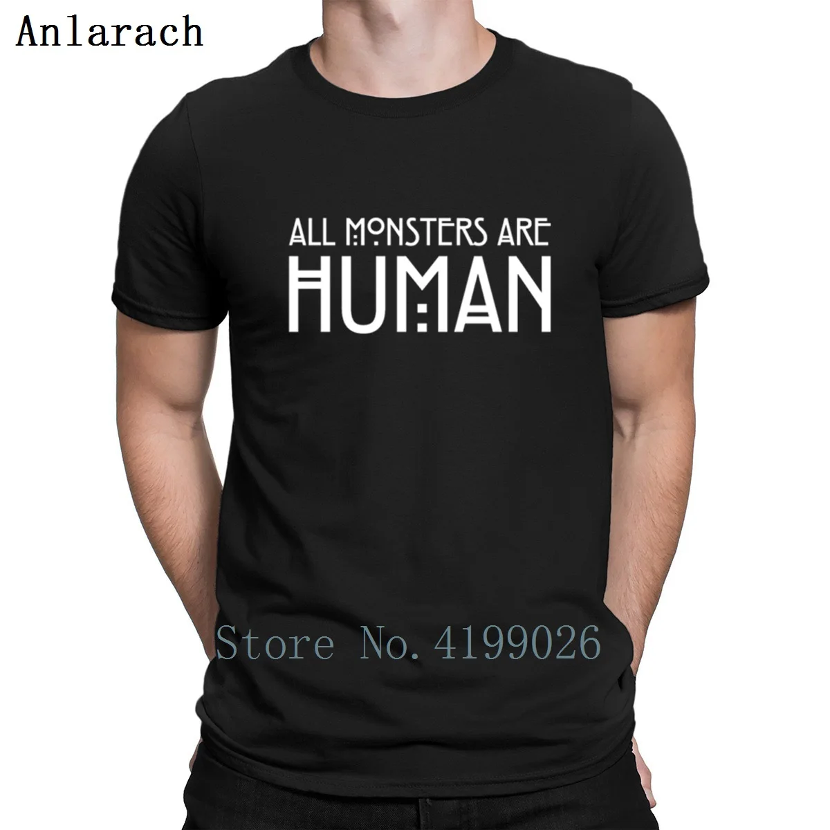 Горячая All Monsters Are Human футболки Одежда высшего качества Kawaii Американская история