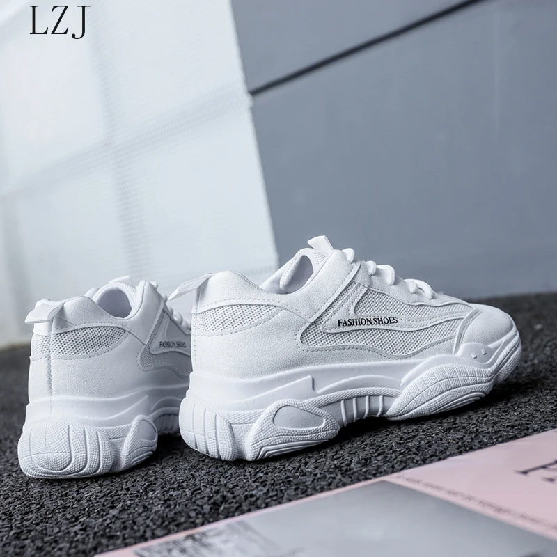 Nethong Daddy Shoes and Girl Ins Tide Fall 2019 New Super-Fire Air-permeable Mesh Panda Leisure Sports Sneakers Women | Обувь