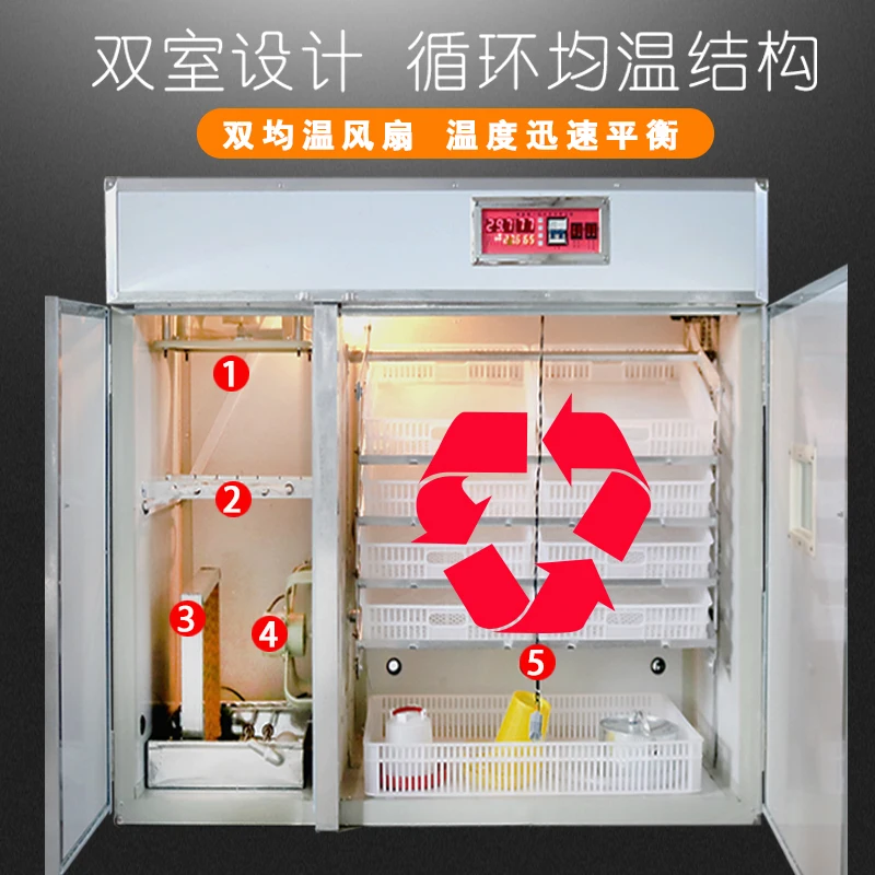 Домашний инкубатор автоматический куриный утиный голубь маленький умный