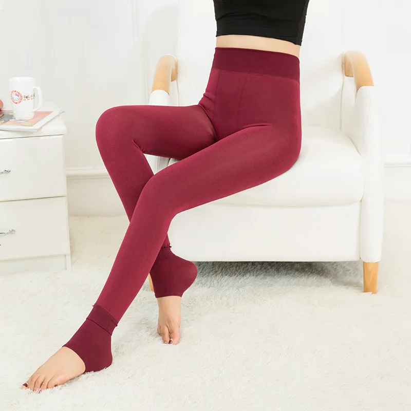 Женские бархатные леггинсы с жемчужинами облегающие плотные теплые брюки