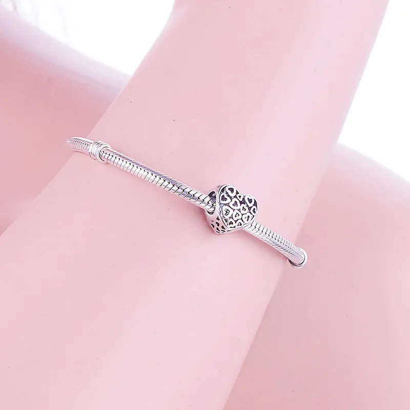 Подходит для оригинального браслета Pan подлинный ажурный браслет из серебра 925