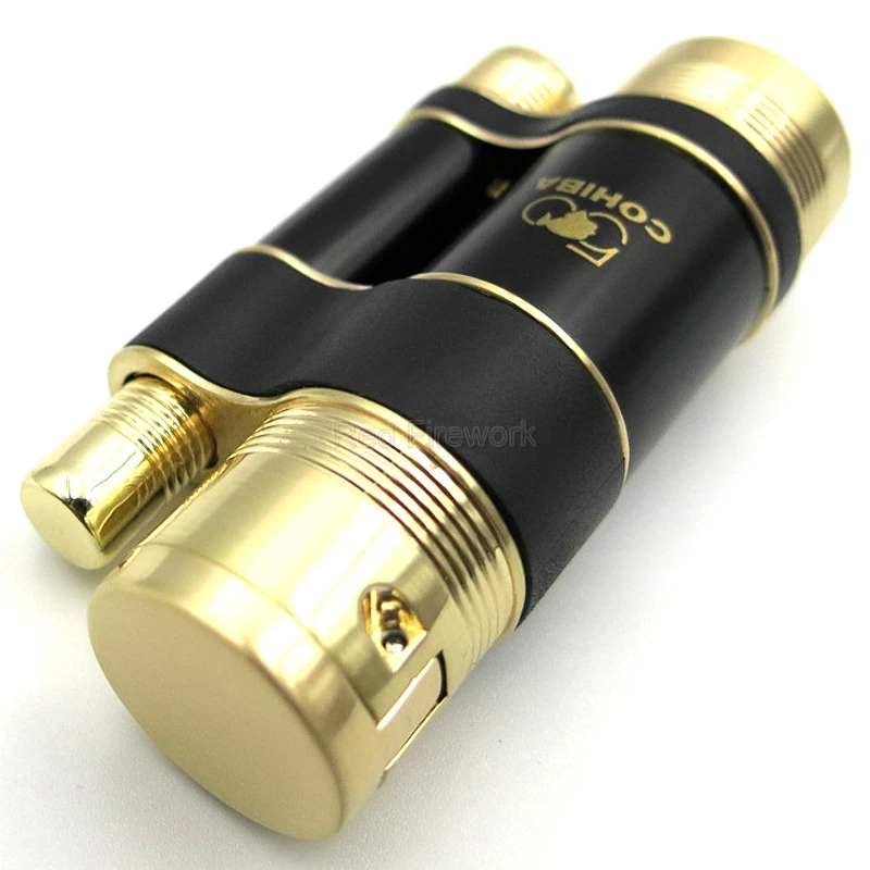 COHIBA 50th Annivers сигарный костюм с пепельницей и сигары резак ножницы и прикуриватель открытый портативный дорожный сигарный набор