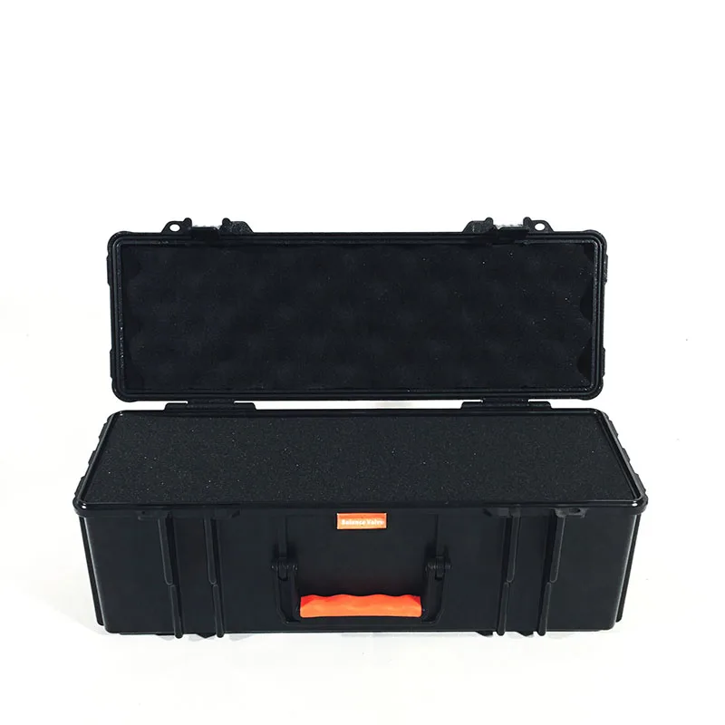 

41x16x15cm toolbox equipment instrument case safety protection outdoor suitcase waterproof shockproof with sponge