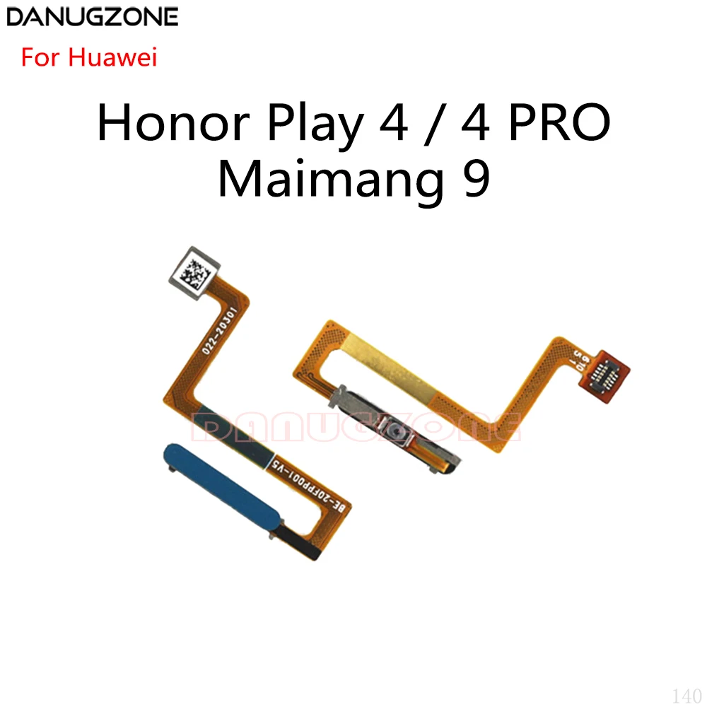 Кнопка распознавания отпечатков пальцев сенсорный сканер ключ гибкий кабель для