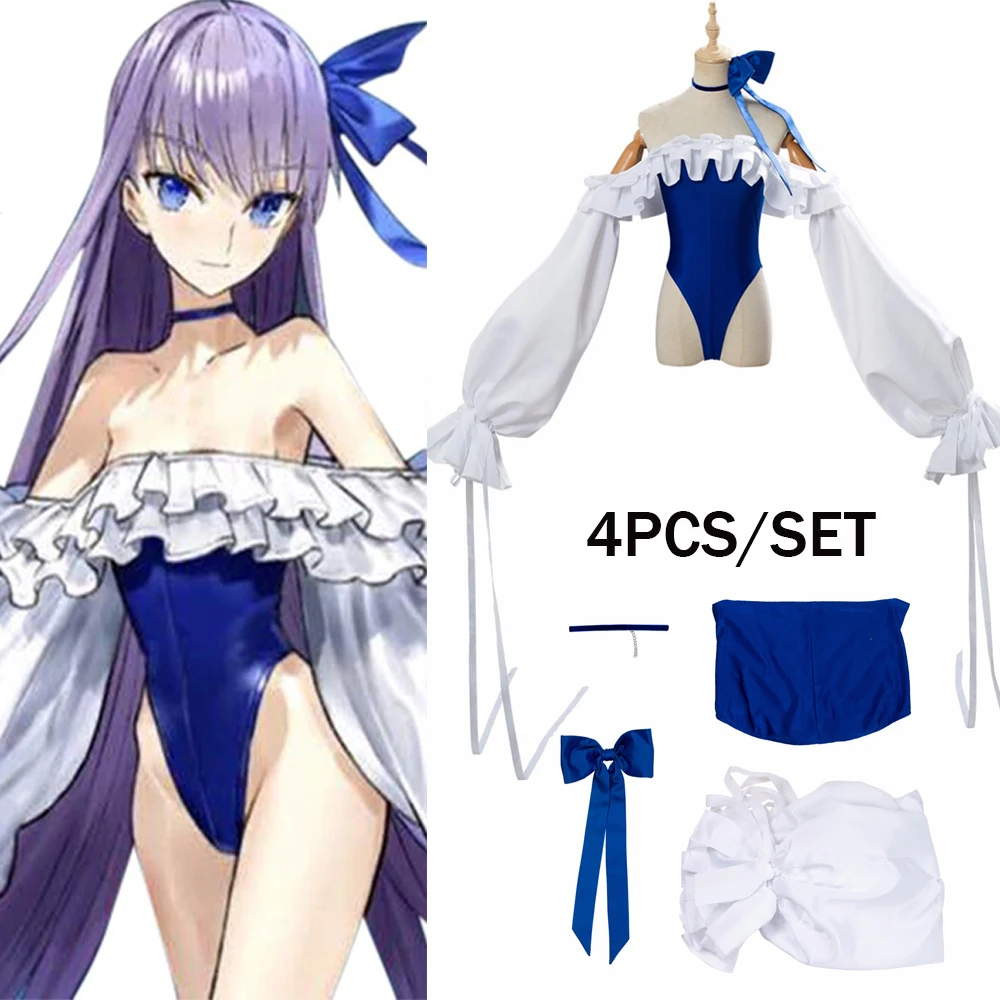4 шт./компл. Fate Grand заказ FGO Meltlilith Meltryllis Косплей костюмы женщины девочки купальник