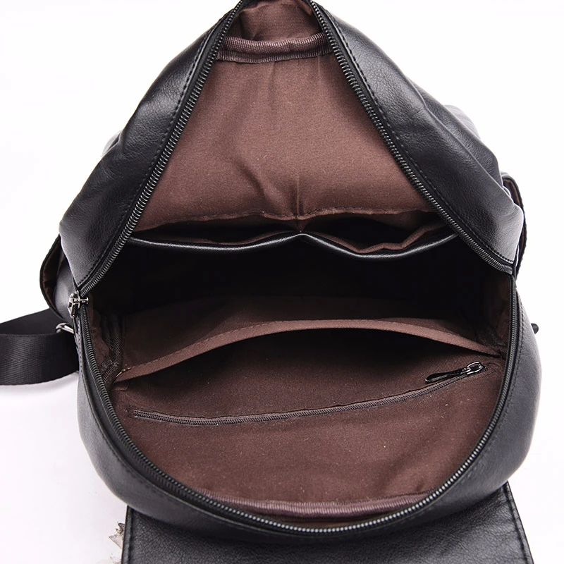 Женские кожаные рюкзаки высококачественные Sac A Dos для девочек винтажные женские