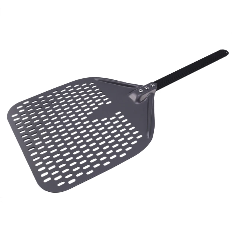 

Hard Aluminum Pizza Peel With Removable Handle Customized Pizza Shovel Pastry Baking Paddle Pan Match With Screwdriver