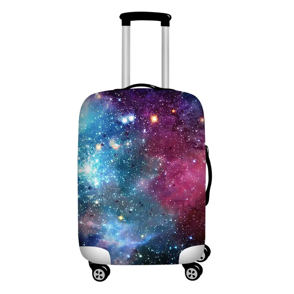 TWOHEARTSGIRL прочный защитный чехол для багажа Galaxy Star Universe Space чемодан чехол для 18-32 дюймов чехол Аксессуары для путешествий - Цвет: L2766