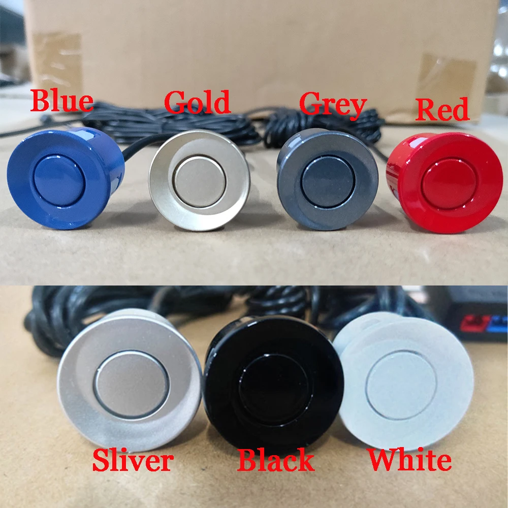 Автомобильный парктроник комплект с 4 датчиками s и ЖК дисплеем система