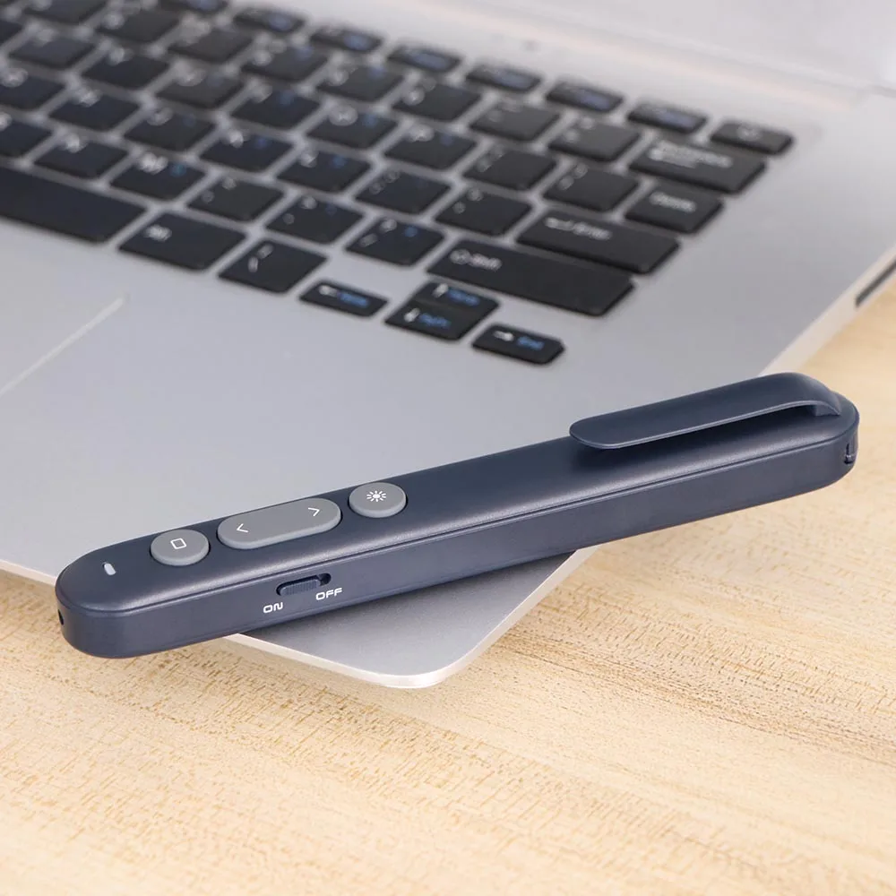 Ручка презентационная Беспроводная 2 4 ГГц USB РЧ с красным лазерным пультом