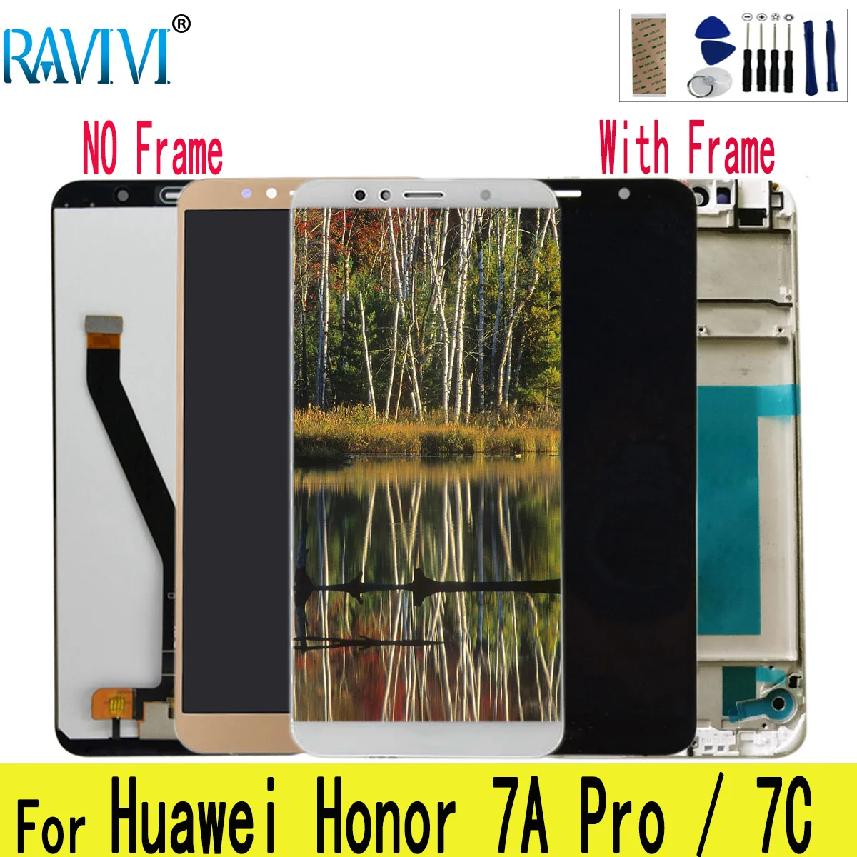 5 7 &quotЖК-дисплей для Huawei Honor 7A Pro ЖК-дисплей 7C AUM-L41 сенсорный экран дигитайзер