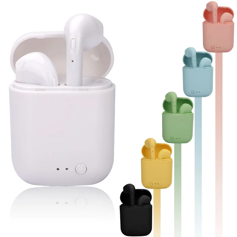 Мини 2 Наушники вкладыши TWS беспроводные наушники Bluetooth для макарунов спортивные