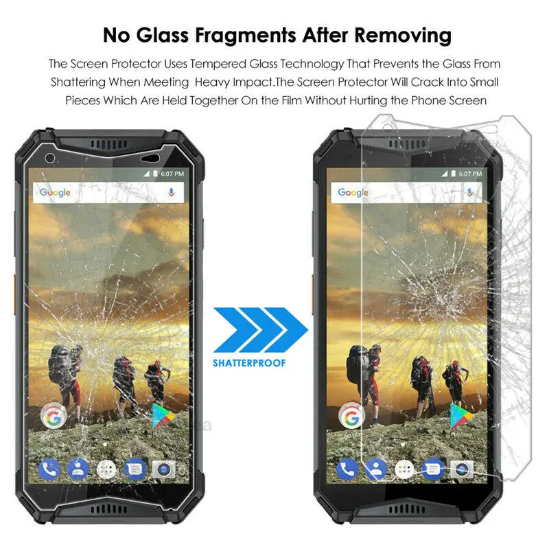 Закаленное стекло для Ulefone Armor X5 Защитная пленка экрана 5 дюйма защита от царапин