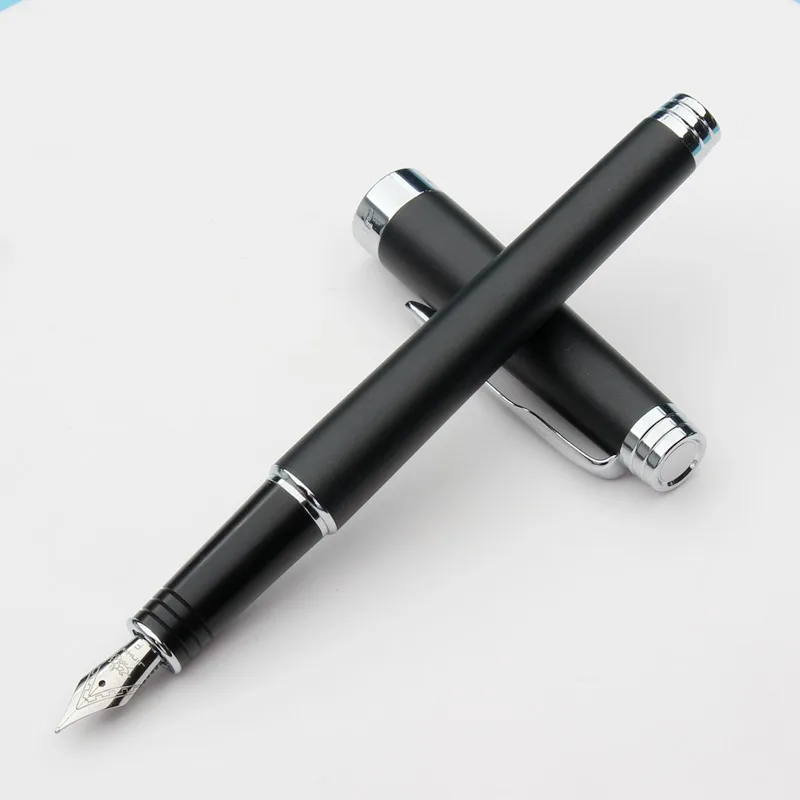 

Luxury Jinhao Fountain Pen Matte Medium Ink Pen Fountain Pens High Quality Dolma Kalem School Office Name Gift Stationery