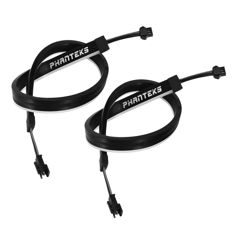 

PHANTEKS Combo Light Strip ARGB Neon Computer Case Decoration LED Strip 5V 3PIN Light Header AURA 400mm x 2Pcs