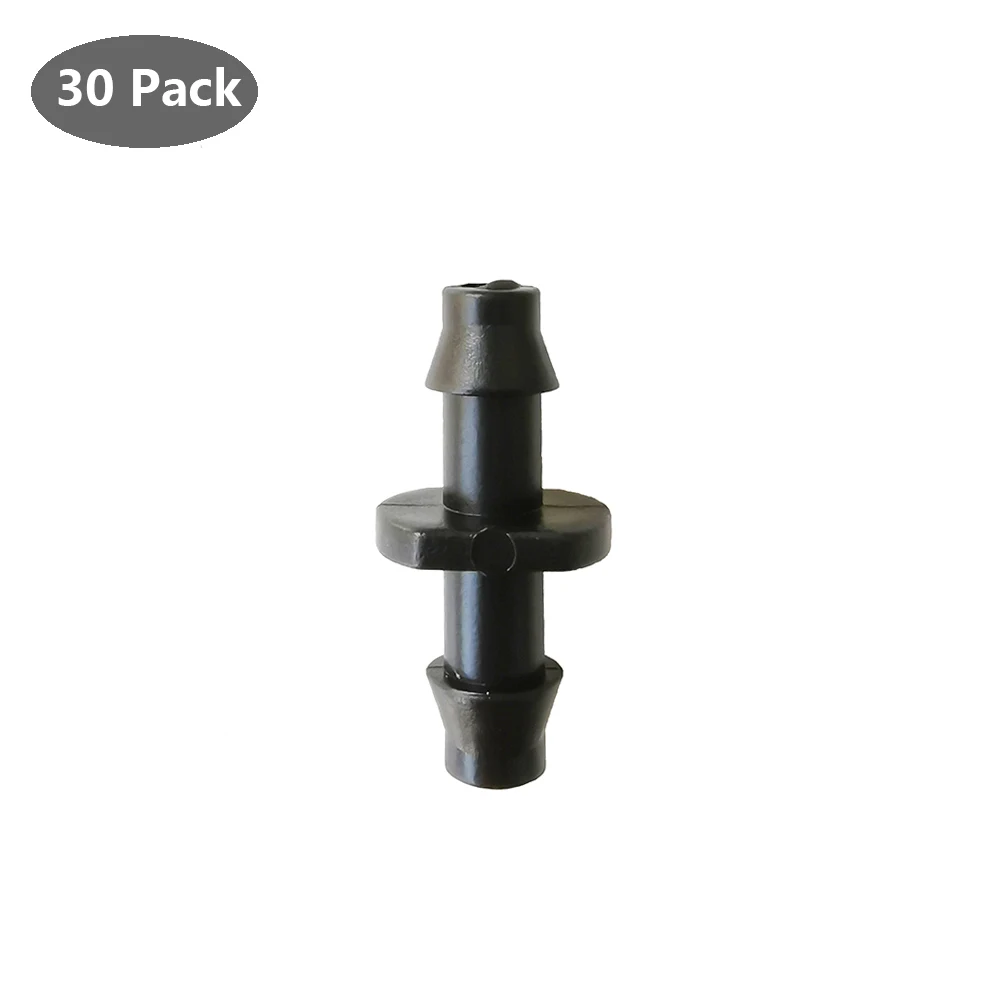 30 шт. пластиковые соединители для полива сада 1/4 дюйма|Соединители садового