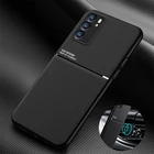 Магнитная матовая задняя крышка для Oppo Reno 6 Pro Чехол для телефона Reno 6 5G Reno 6Z Reno6 Reno 5 5G 4G 5 Lite Reno 2Z 4 Pro 4Z 5K 5F