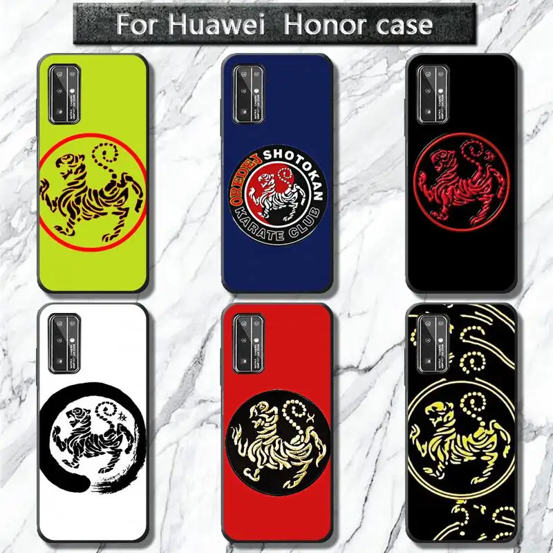 SHOTOKAN тигр-Японский Символ карате чехол для телефона Huawei Honor 30 lite 30 20 10 pro lite view 10 9 8C 5A PLAY 8X чехлы SHOTOKAN тигр-Японский Символ карате чехол для телефона Huawei Honor 30 lite 30 20 10 pro lite view 10 9 8C 5A PLAY 8X чехлы