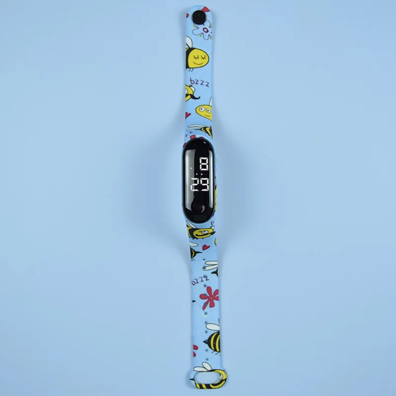 Часы детские спортивные электронные модные светодиодные цифровые наручные