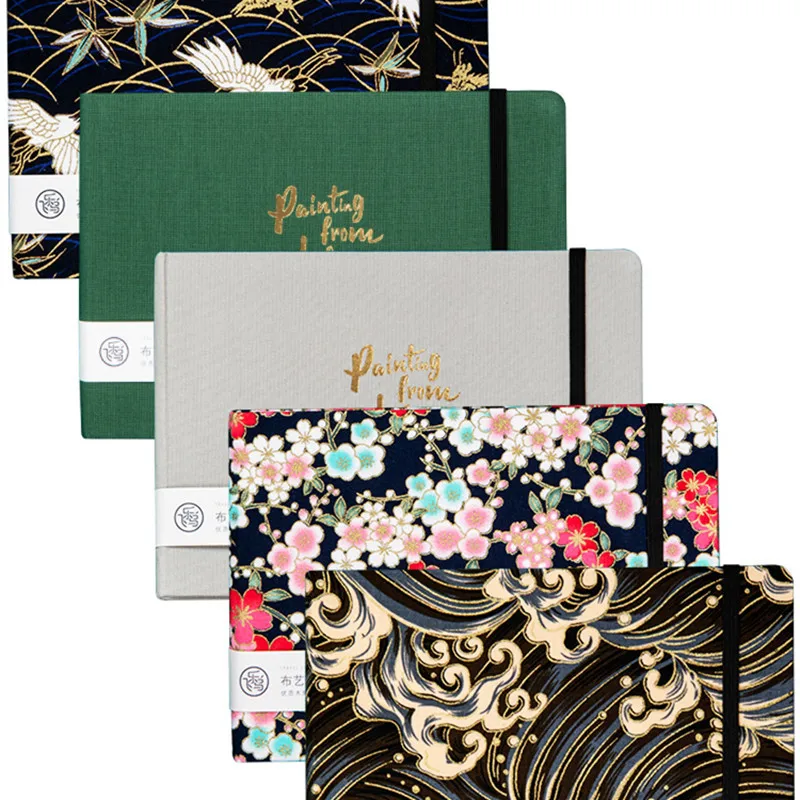 

300g/m2 Cotton Watercolor Sketchbook Notebook for Drawing Art Handmade Sketching Hand Painted Blank Graffiti Painting Book