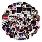 Наклейки водостойкие для скейтборда, чемодана, ноутбука, 50 шт.