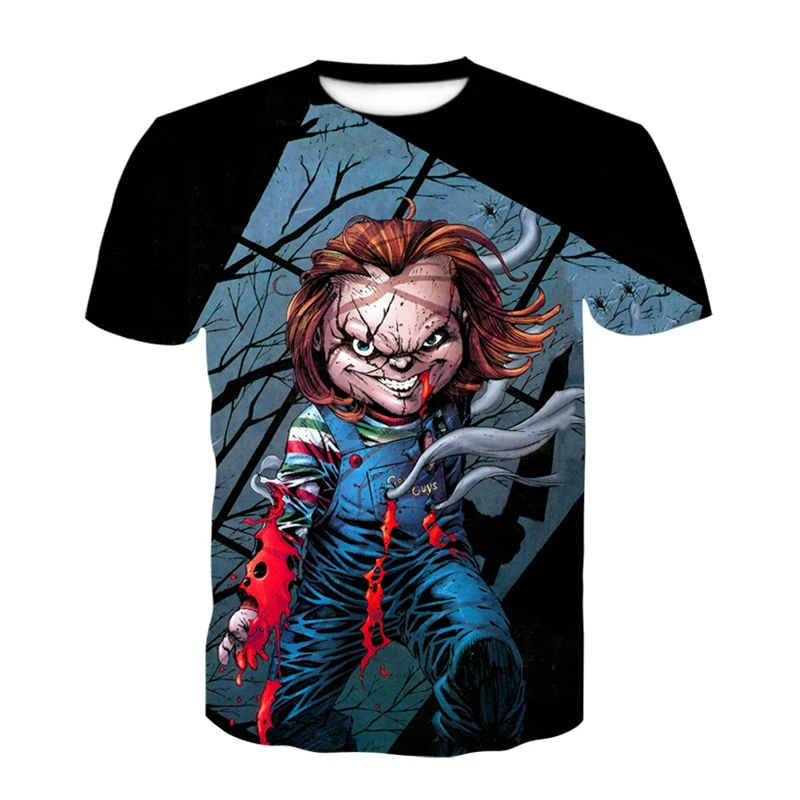 

3D Printed T-Shirt Men Joker Face Casual O-neck Male Tshirt Clown Short Sleeve Funny T Shirts 2020 Summer Tee Shirt Homme