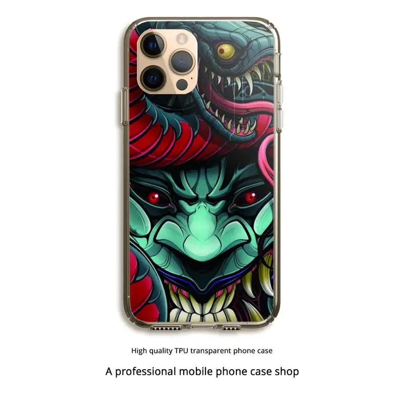 

Japanese Cartoon Pub Wave Anime Phone Case Clear Cover For Iphone 5 6 7 8 11 12 Plus XR X XS SE2020 11/12PRO Max Transparent