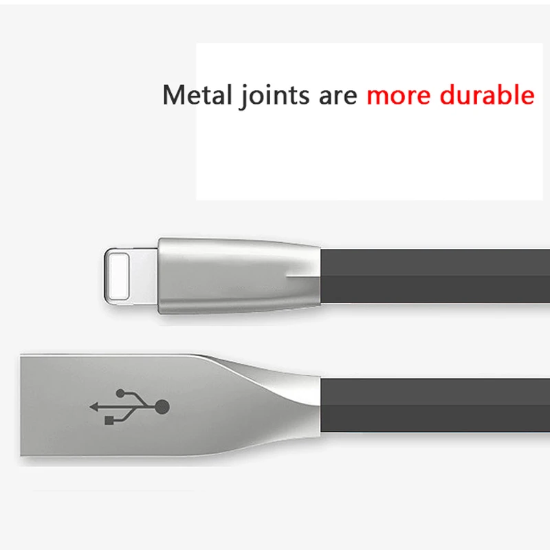 

ihuigol 1M TPE Portable Lighting Cable For iPhone 12 11 Pro XS 8 For iPad Mini Universal 8 Pin Mobile Phone Fast Charging Cables