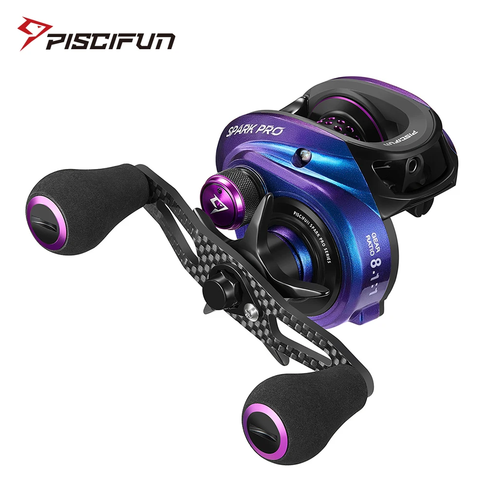 

Катушка для спиннинга Piscifun Spark Pro, с экранированными шарикоподшипниками 11 + 1, 7,5 кг, из углеродного волокна