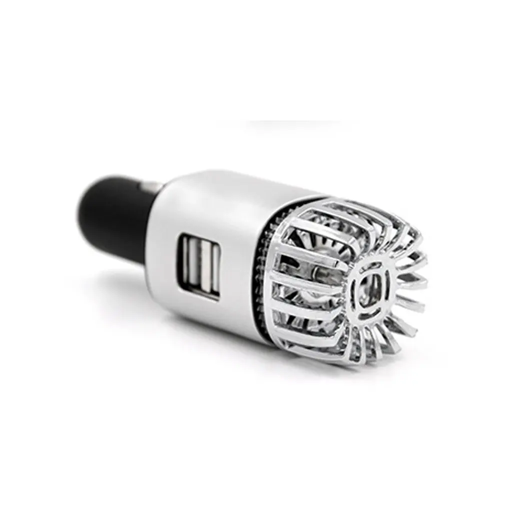

oxygen smoke PM2.5 vehicle air purifier abs Mini Auto car fresh air anion ionic purifier Oxygen bar ozone ionizer cleaner 1 pcs
