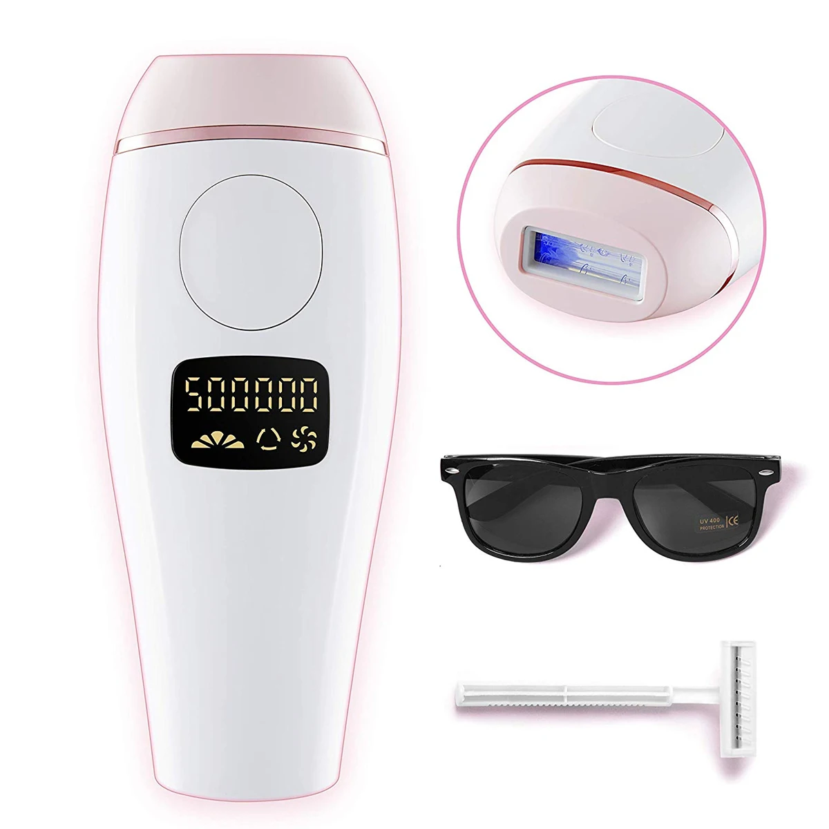 Обновление 500000 вспышка профессиональная Перманентная IPL лазерная эпиляция