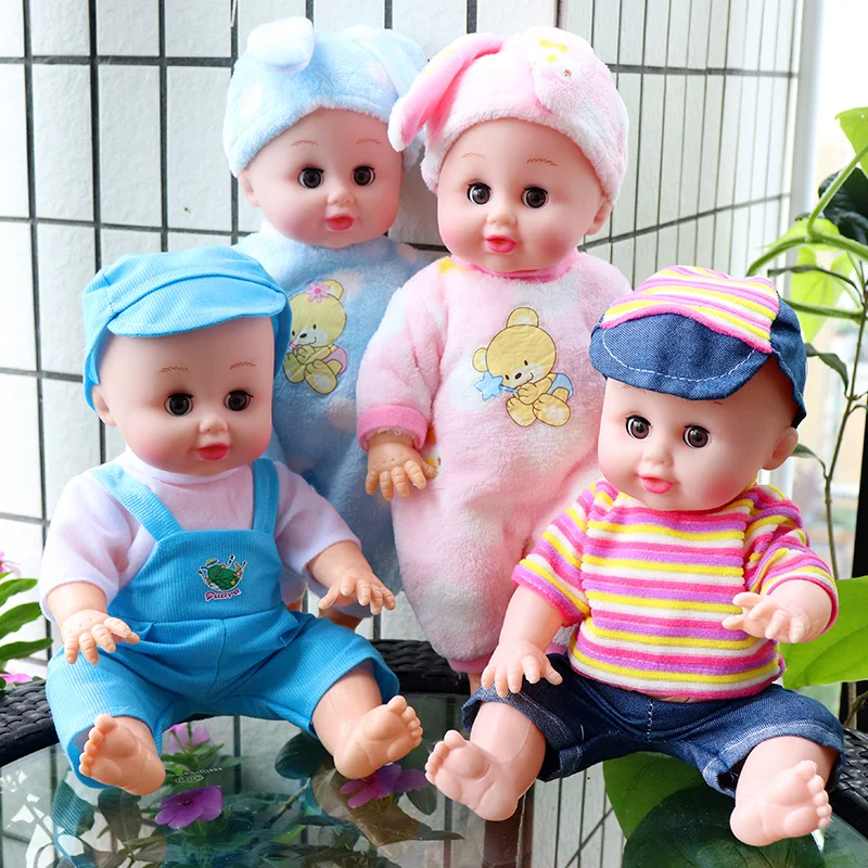 Пластик Детские куклы для поделок Спящая кукла с плюшевой подкладкой тела