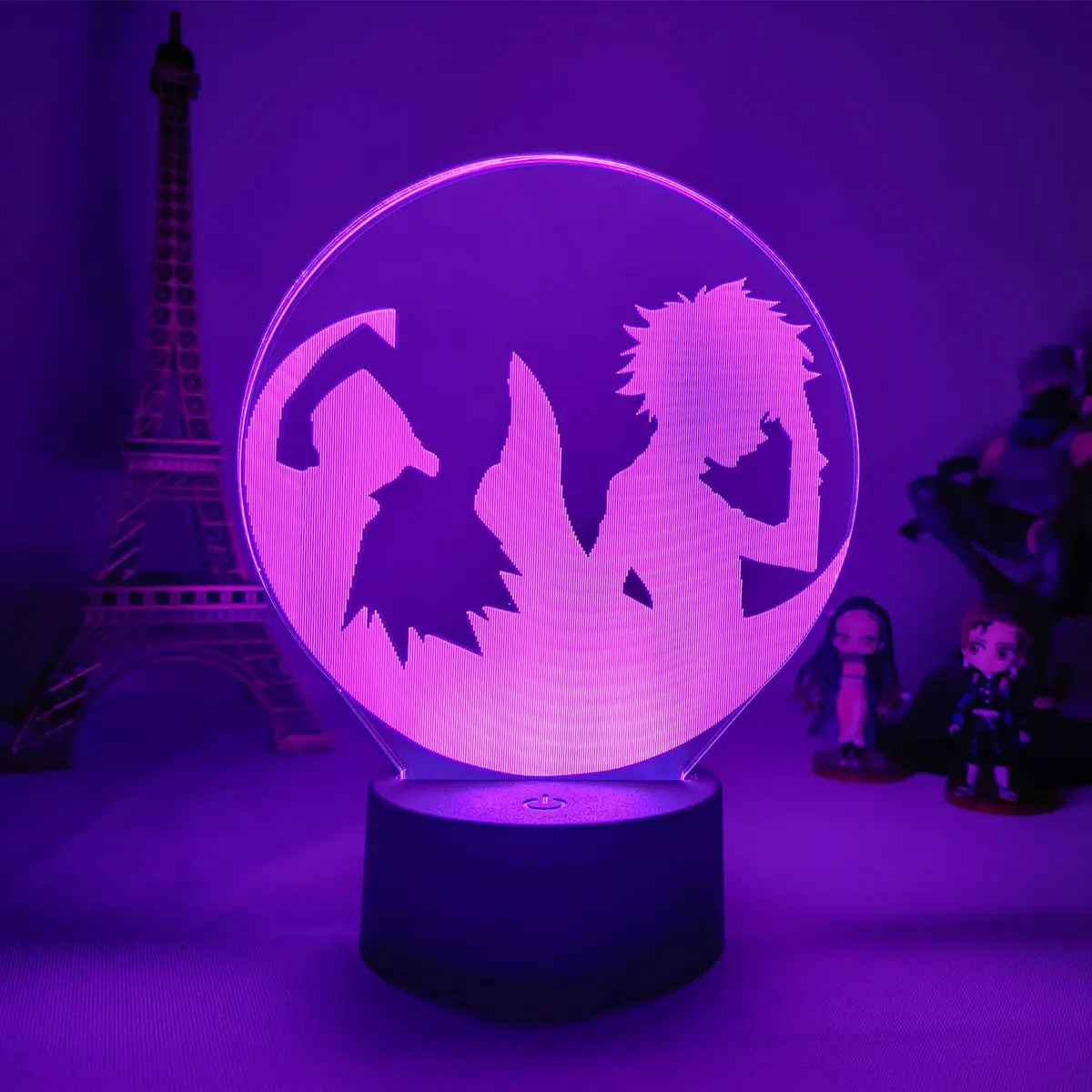 

Anime Hunter X Hunter Gon Freecss and Killua Zoldyck Illusion Nightlight for Led Night Light Child Bedroom Decor Desk Lamp Gift