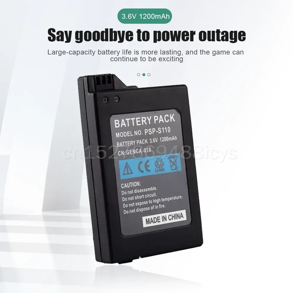 SONY 3 6 V 1200mAh Li-Ion Сменный аккумулятор для PSP2000 PSP3000 PSP 2000 3000 PSP-S110 PlayStation Портативный