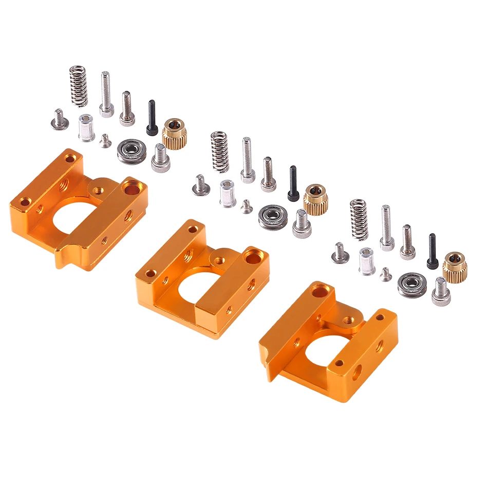 3D pinter MK8 Extruder Aluminum Alloy Block For Makerbot 1.75mm Filament Printers Parts Extrusion Right Left Short Hand Part | Компьютеры