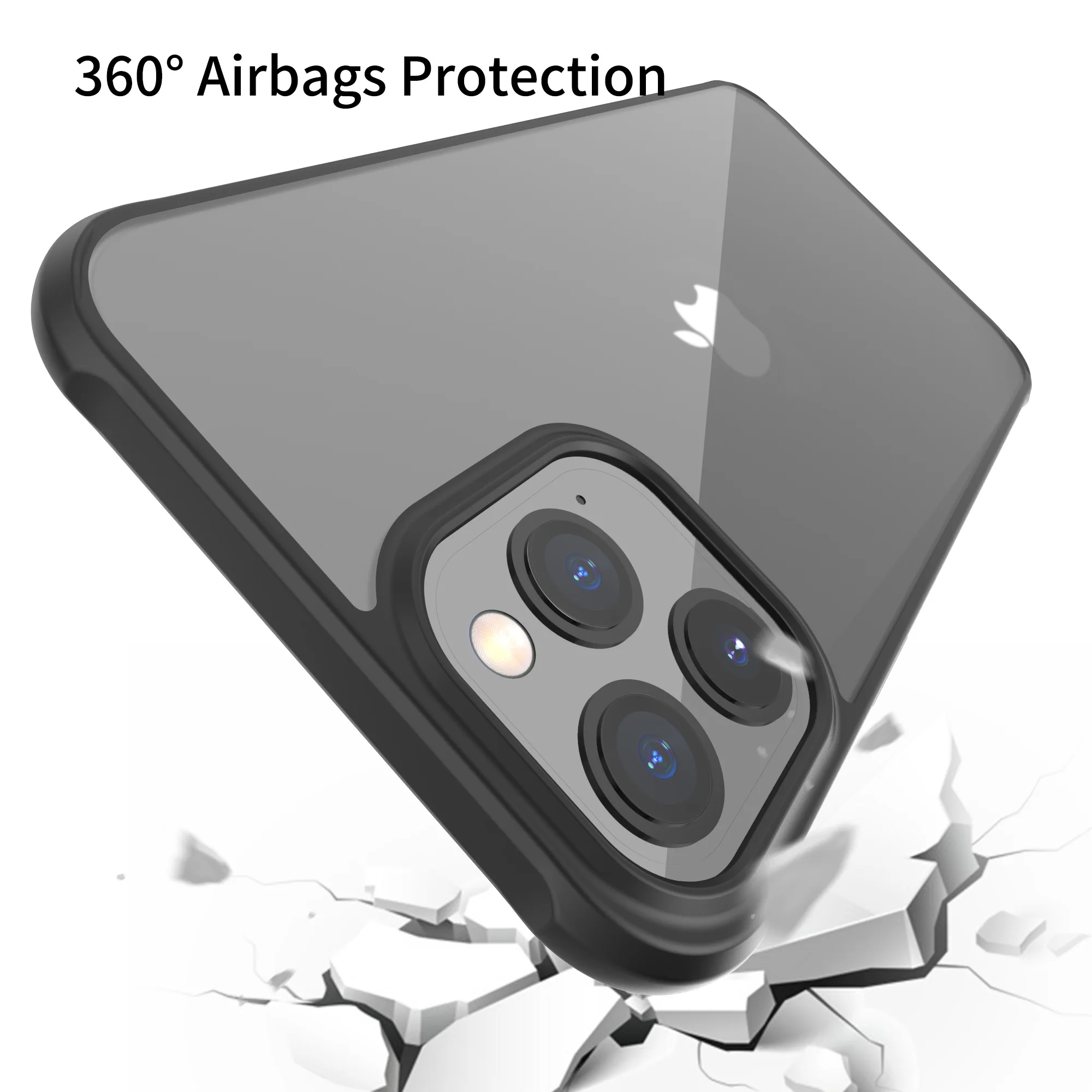 Чехол для iPhone 12 Pro Max Mini 7 8 Plus SE 2020 матовый прозрачный акриловый чехол 11 11|Бамперы| |