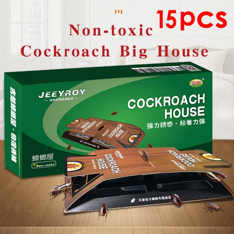 Ловушка для тараканов 15 шт. приманка жук в виде насекомых дома борьбы с